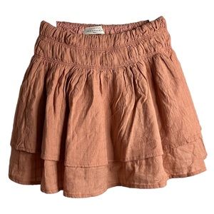 American Threads Ruffle Mini Skirt for any occasion -Size Small- Great Condition